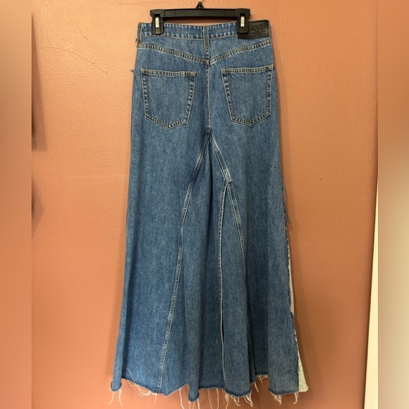 Rare Diesel mixed materials maxi skirt - Picture 3 of 16